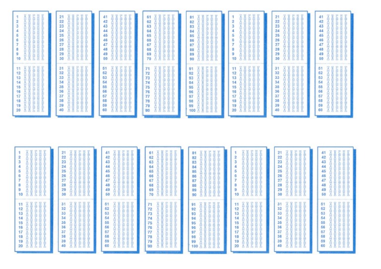 10 Scantrons in New York Neighborhoods