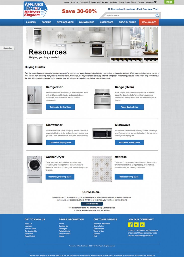 10 Appliance Factory in New York Neighborhoods