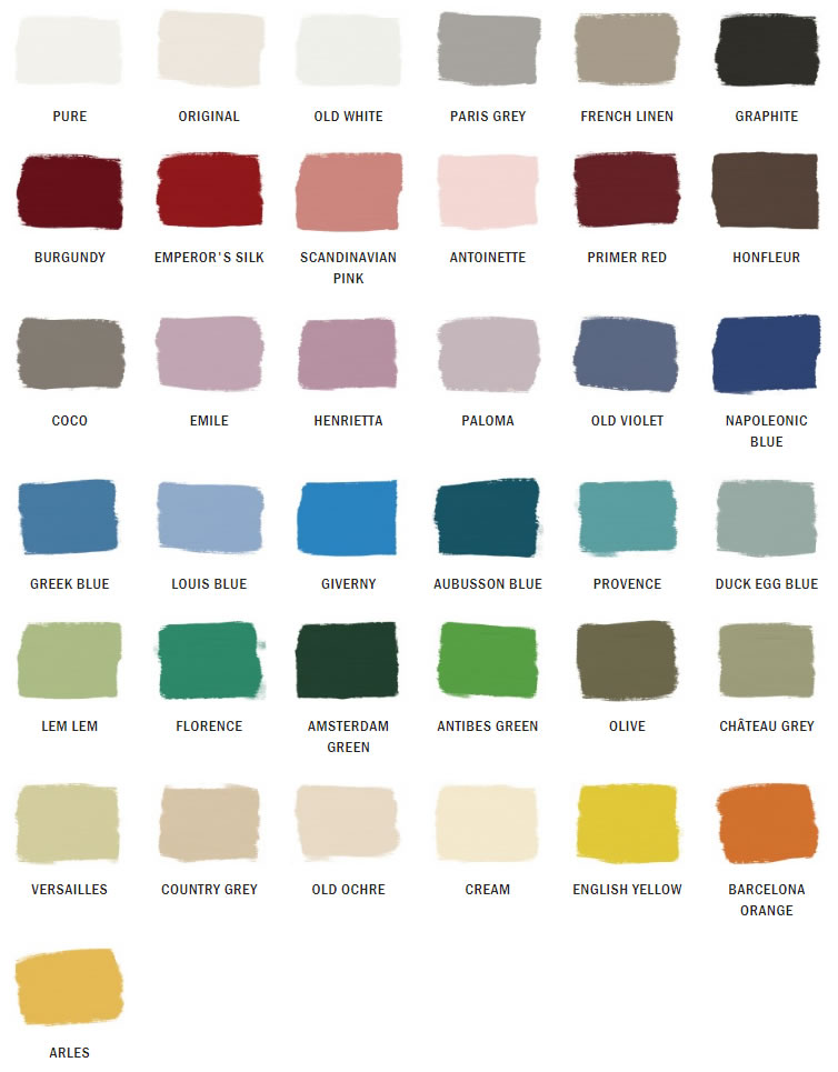 10 Annie Sloan Chalk Paint in New York Neighborhoods