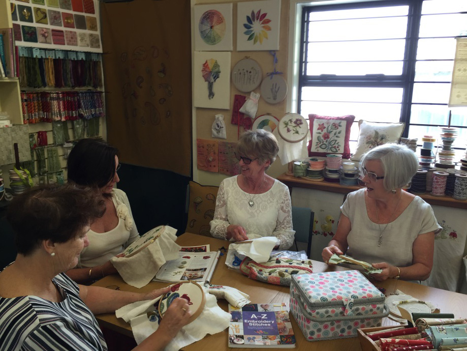 10 Embroidery Classes in New York Neighborhoods