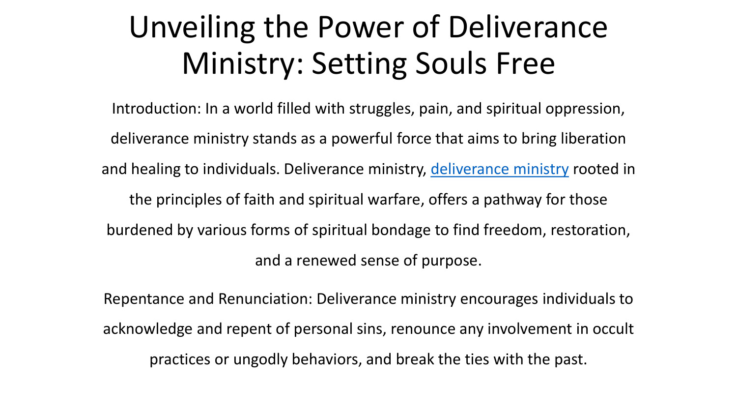 10 Deliverance Ministry in New York Neighborhoods