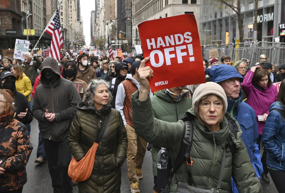 10 Hands Off Protest April 19 in New York Neighborhoods