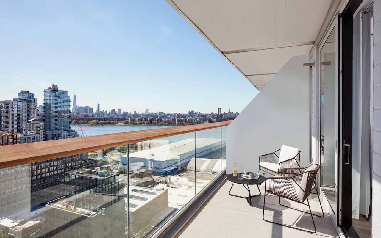 10 Hotels With Balconies in New York Neighborhoods