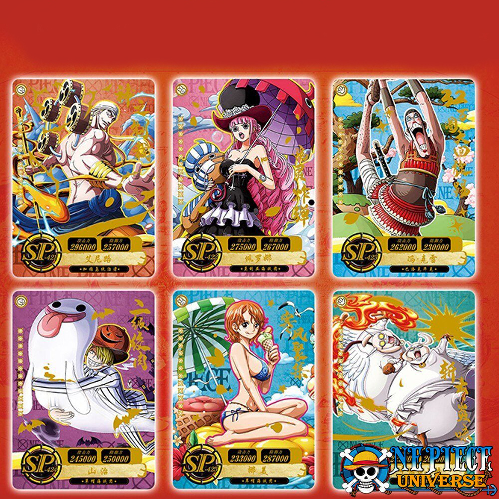 10 One Piece Cards in New York Neighborhoods