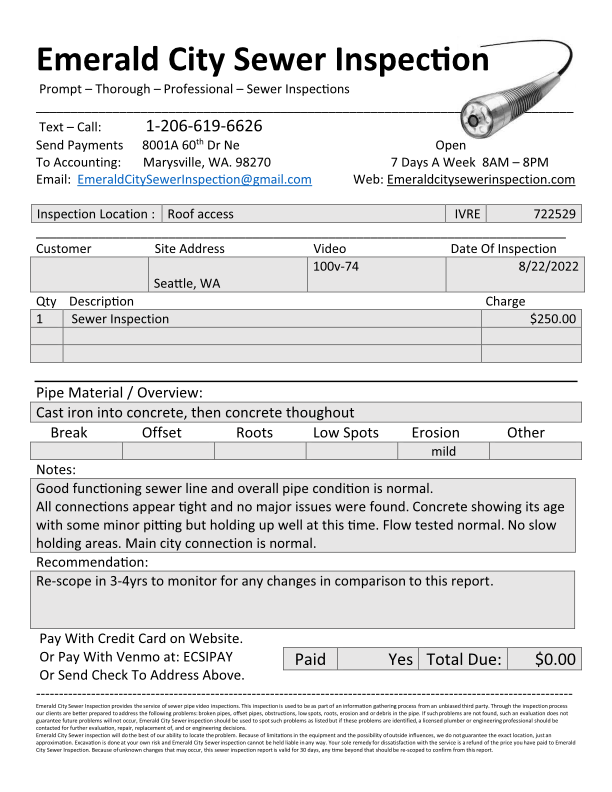10 Sewer Inspection in New York Neighborhoods