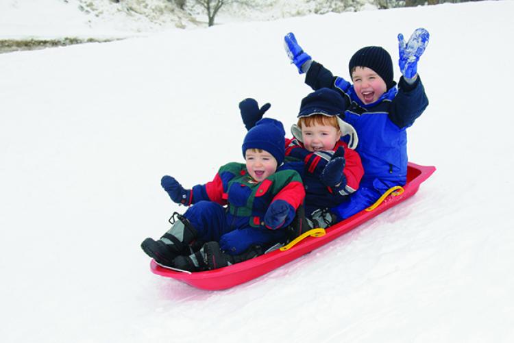 10 Sledding Hills in New York Neighborhoods